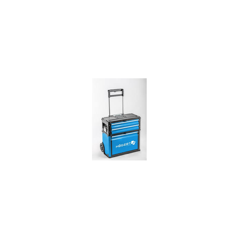 Instrumentu kaste ar riteņiem / 3 daļas / maks. 45 kg