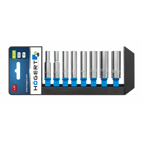 1/4" uzgaļu komplekts, 8 daļas, HT1A886