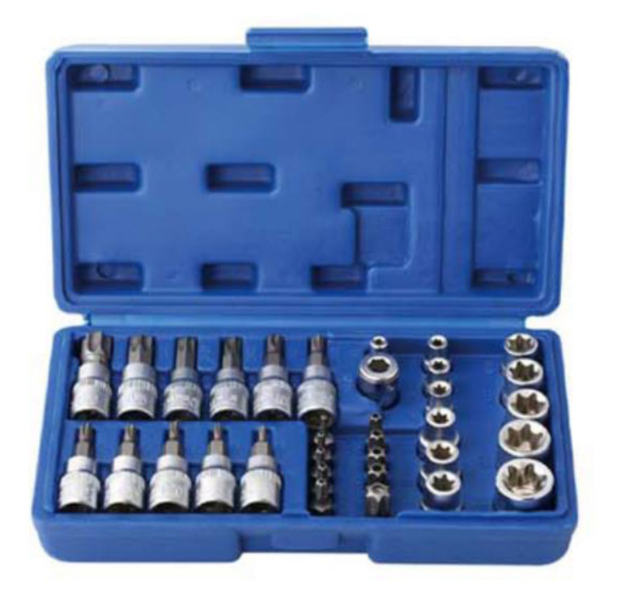 03-1277 TORX galvu un uzgaļu komplekts, 30 gab.