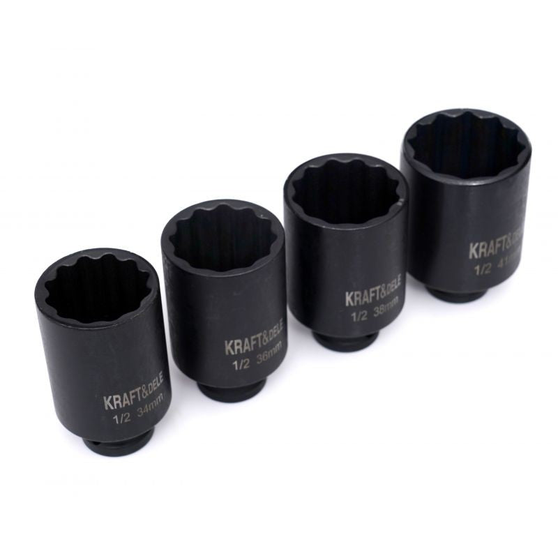GARAIS 12 PUNKTU TRIECIENUGURBU KOMPLEKTS PUSKĀPĒM / 34–41 MM 4 GAB. CR-MO KD11754