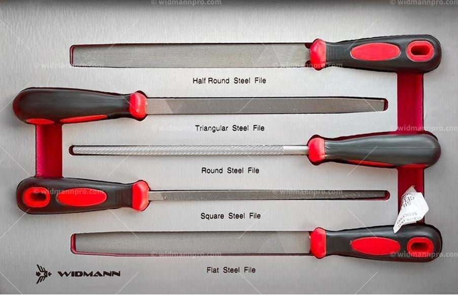 WIDMANN JUMBO PRO - instrumentu ratiņi ar 13 atvilktnēm un 11 pilniem 471 gab.