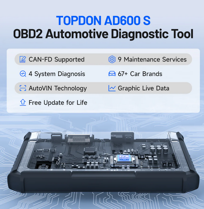 ArtiDiag600S diagnostikas ierīce TOPDON