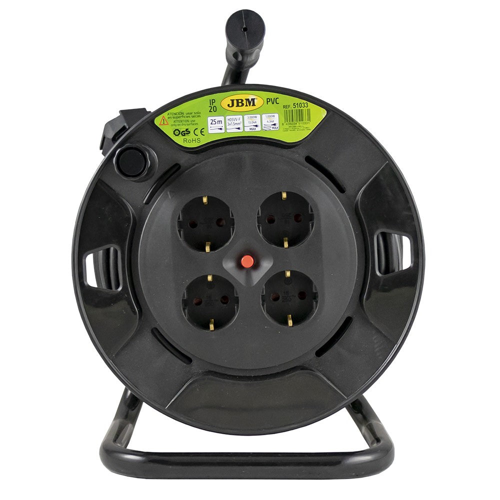Pagarinātāja vads uz spoles 25m JBM 51033