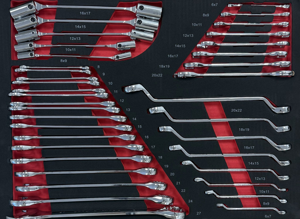 11-0002 Instrumentu ratiņi ar 7 atvilktnēm un 389 instrumentu komplektu