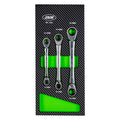 Kombinēto sprūdrata atslēgu komplekts 4in1, 8-19mm, 3 gab., 15316