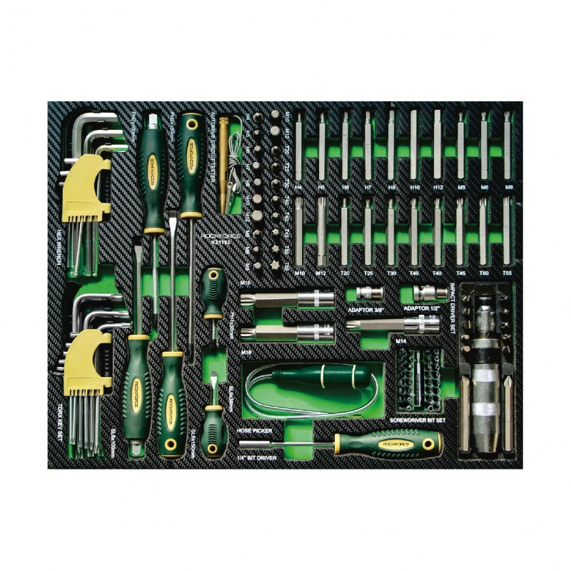 55311 Instrumentu ratiņi ar 7 atvilktnēm un 274 instrumentiem