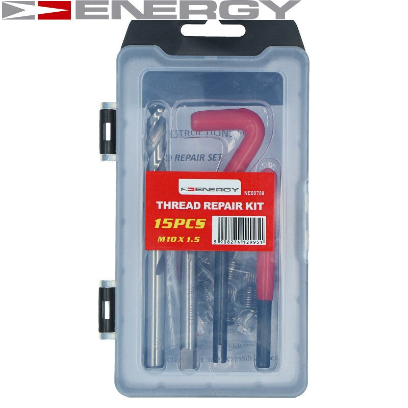NE00789 Vītņu remonta komplekts M10x1.5 (15 gab.)