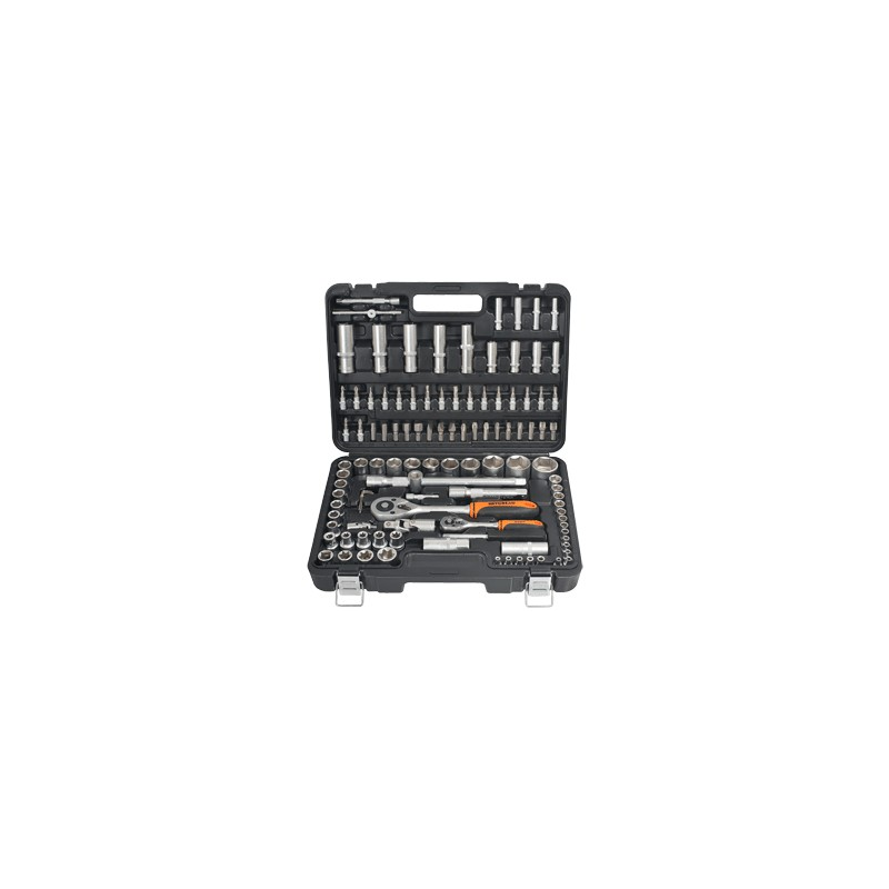 Instrumentu komplekts 1/4+1/2, 108 daļas.