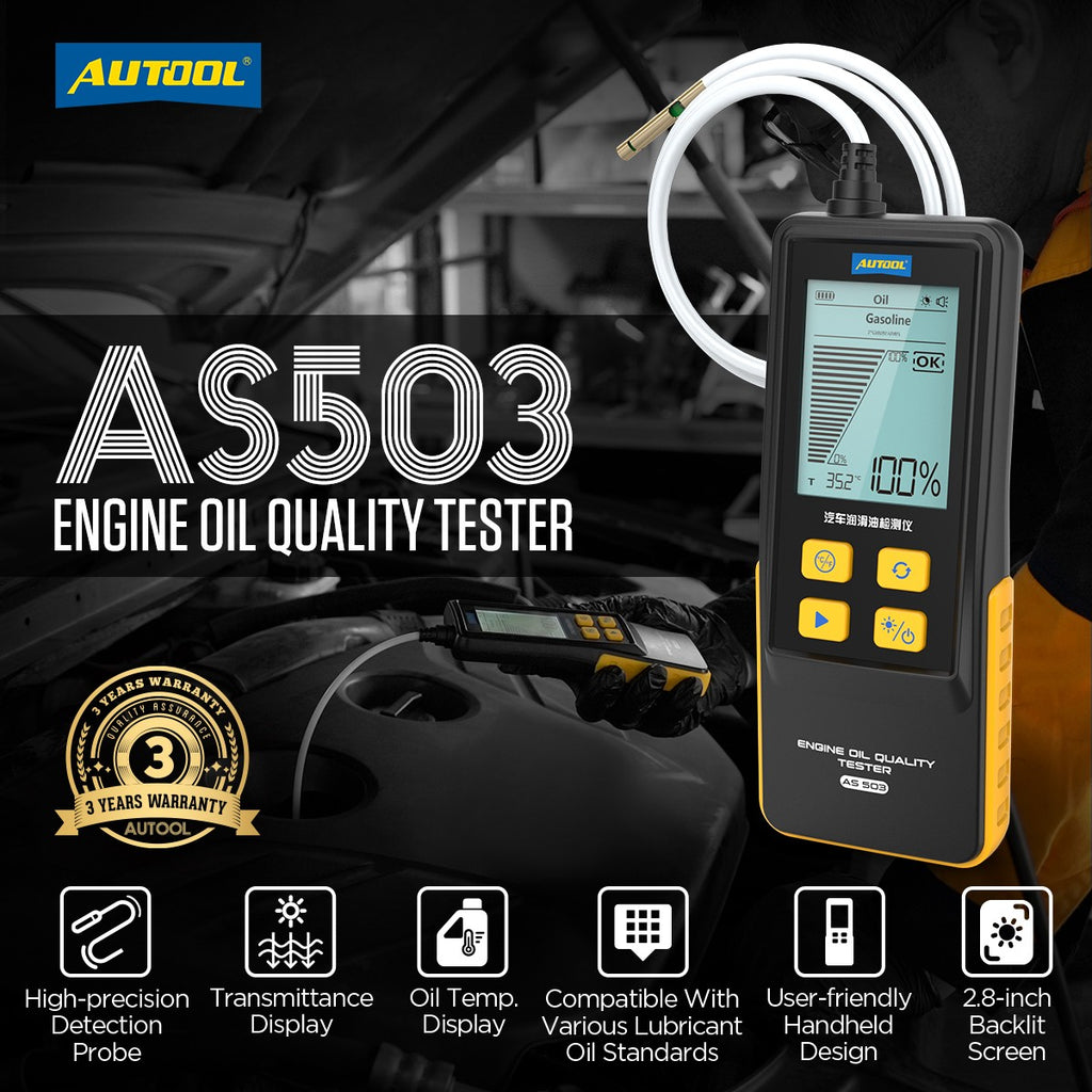 AS503 AUTOMOBIĻU EĻĻAS KVALITĀTES TESTĒŠANAS IERĪCE