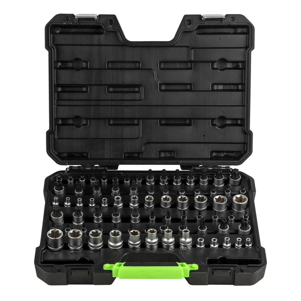 77 daļu Torx/Torx Plus uzgaļu un uzgaļu komplekts 54539