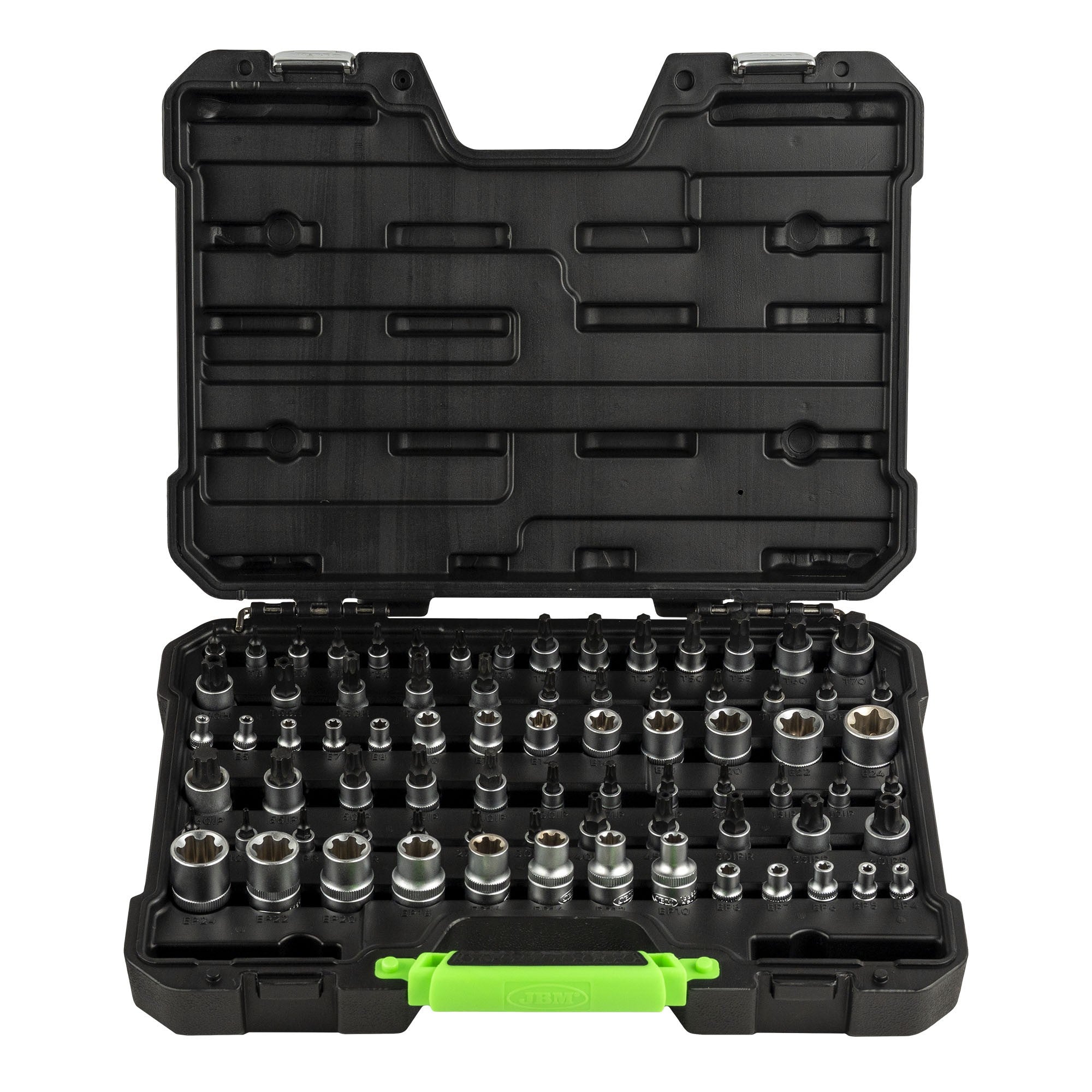 77 daļu Torx/Torx Plus uzgaļu un uzgaļu komplekts 54539