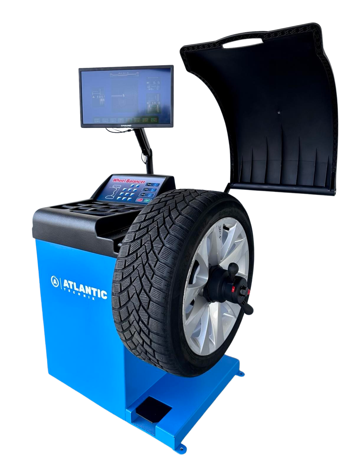 RITEŅU BALANSĒŠANAS MAŠĪNA "LĀZERA/AUTO-APSTĀŠANĀS/LED/LCD" ATB-700