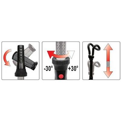 Zem motora pārsega apgaismojuma lampa / 120LED / 1000mm / 350lm