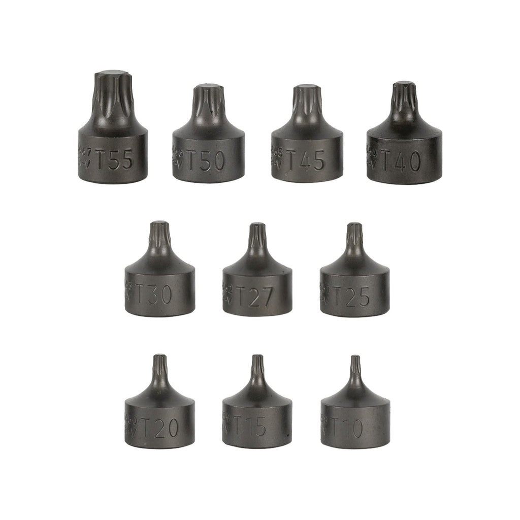54546 10 daļu 3/8 collu īso Torx galvu komplekts