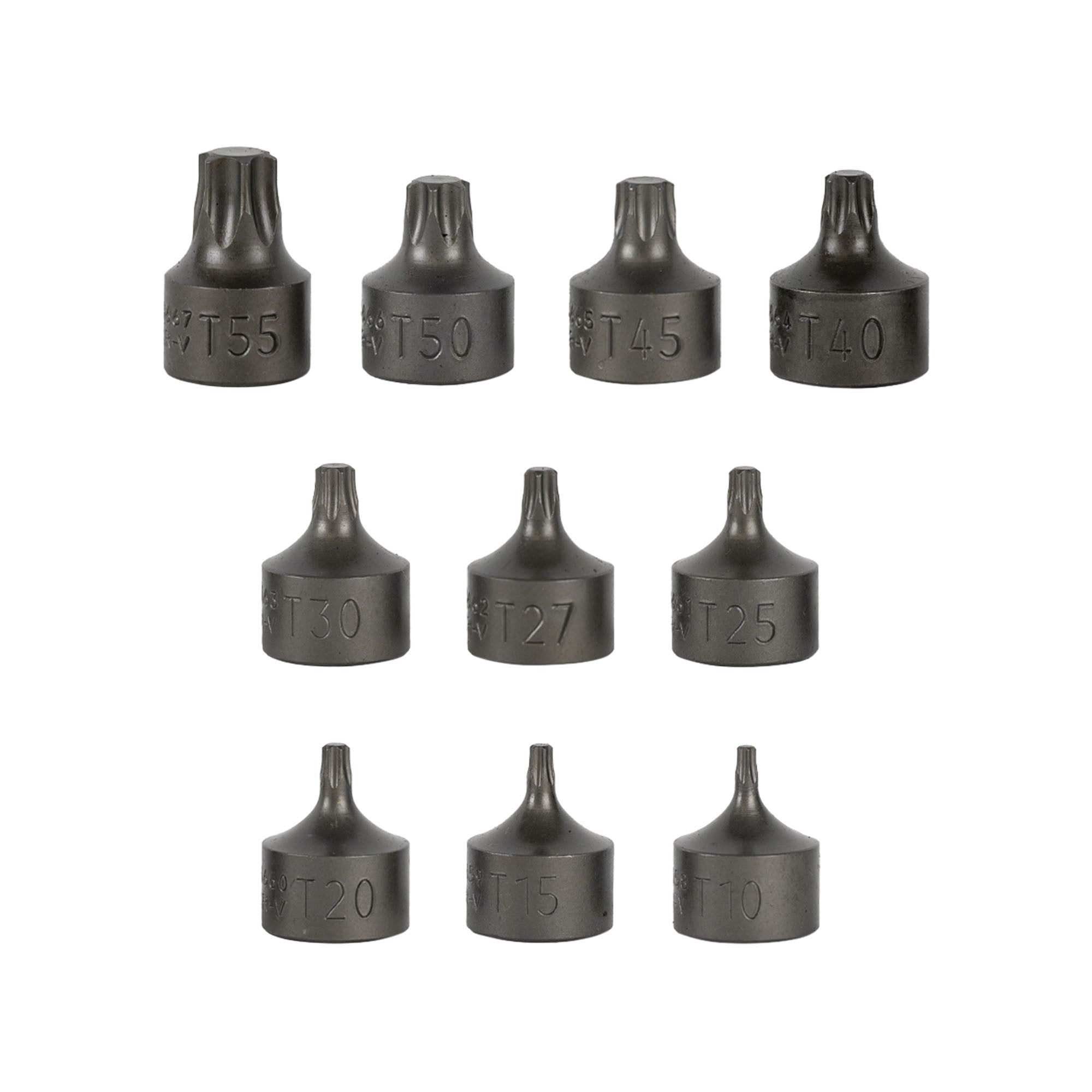 54546 10 daļu 3/8 collu īso Torx galvu komplekts