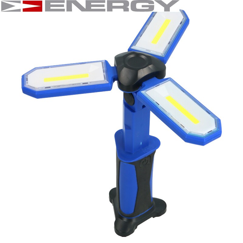 Uzlādējams LED lukturis 3×3W COB 6500K NE00936