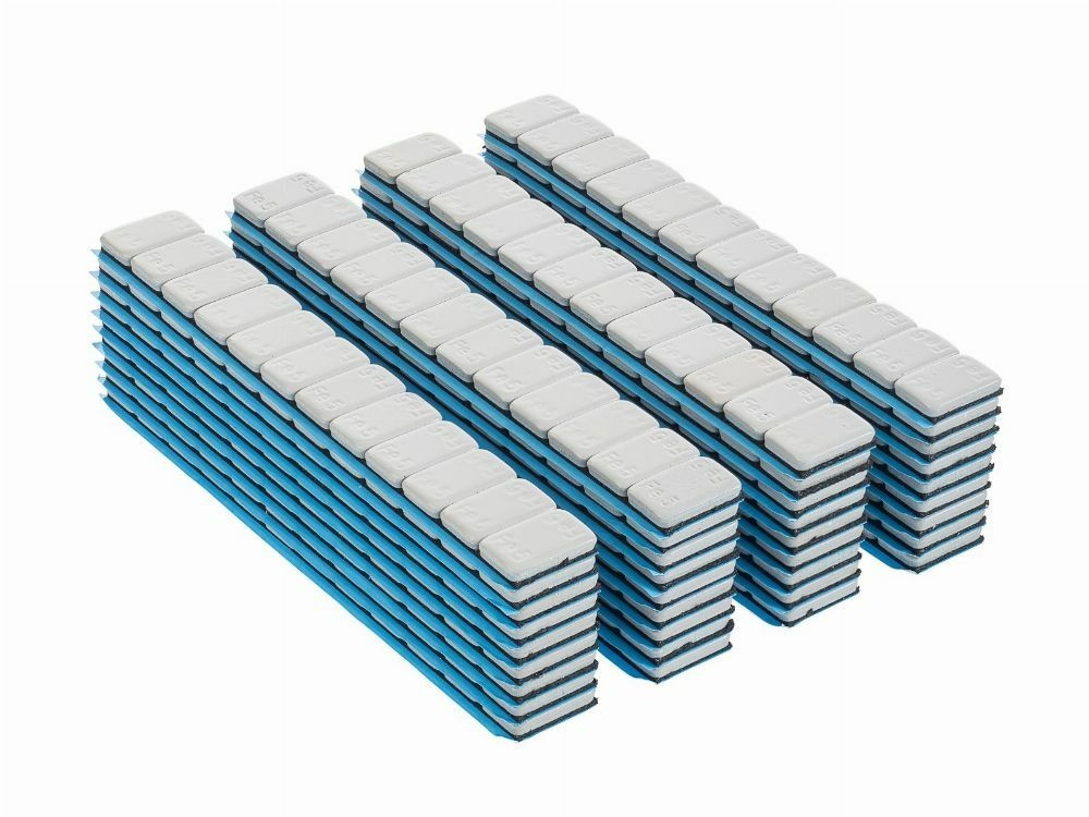 Krāsoti (PELĒKI) līmes atsvari 60 g 100 gab. 5/5 g