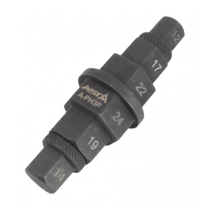 Speciāla motocikla galva 6in1 12/14/17/19/22/24MM S-PH3P