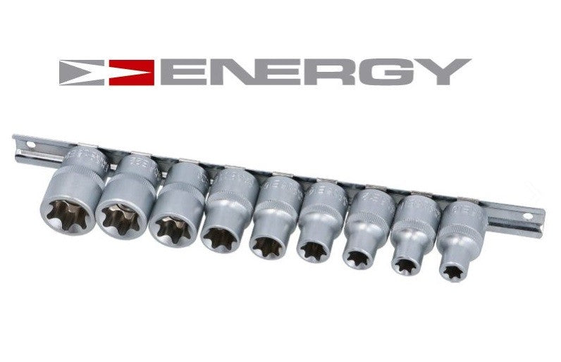 1/2 TORX uzgriežņu atslēgu komplekts E10-24 9 gab. NE00738