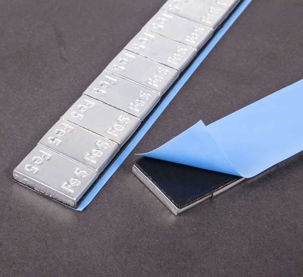 Līmējošie atsvari FIVESTARS 60 g (cinkots) 100 gab. 5/5 g