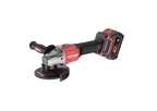 RC8403 Akumulatora leņķa slīpmašīna 125 mm ar 2 akumulatoriem