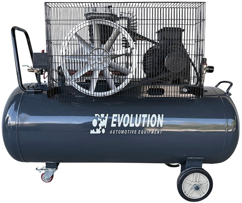 EVO-200 virzuļkompresors ar saspiestu gaisu 200l