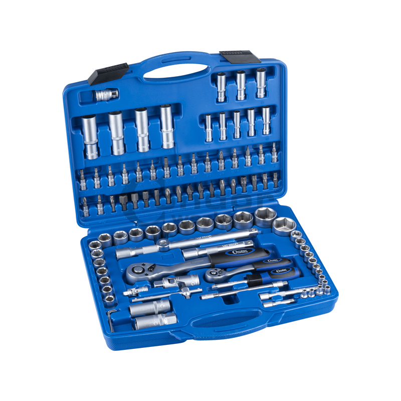 Profi instrumentu komplekts 1/4"+1/2" 6 punktu, 94 gab.