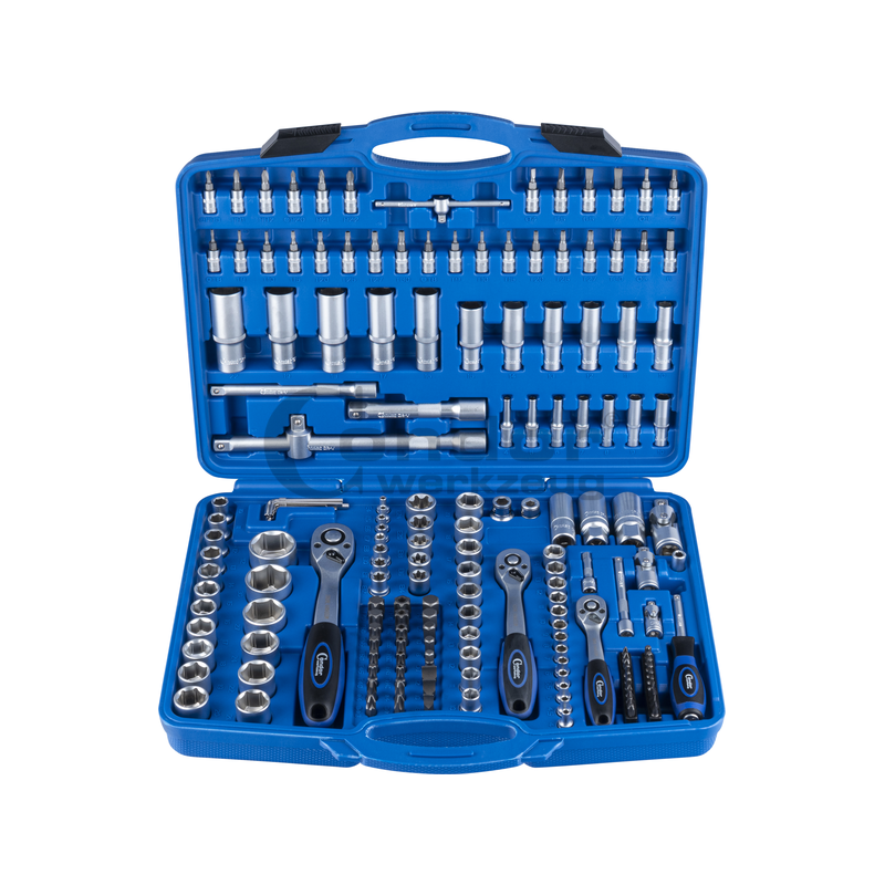 Instrumentu komplekts Profi 1/4+3/8+1/2 "sešstūra" 171 daļas C1171