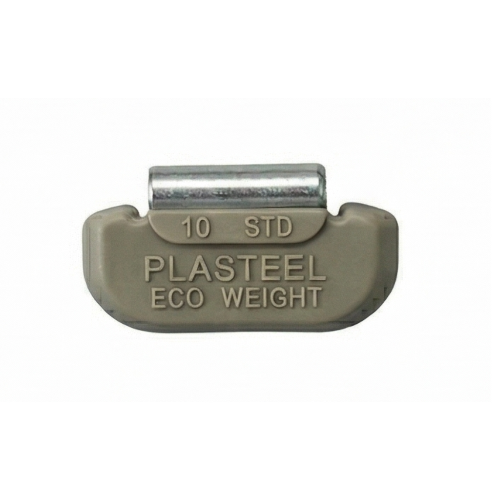 Kalti svari metāla riteņiem „Plasteel Eco“ 10 g (100 gab.)