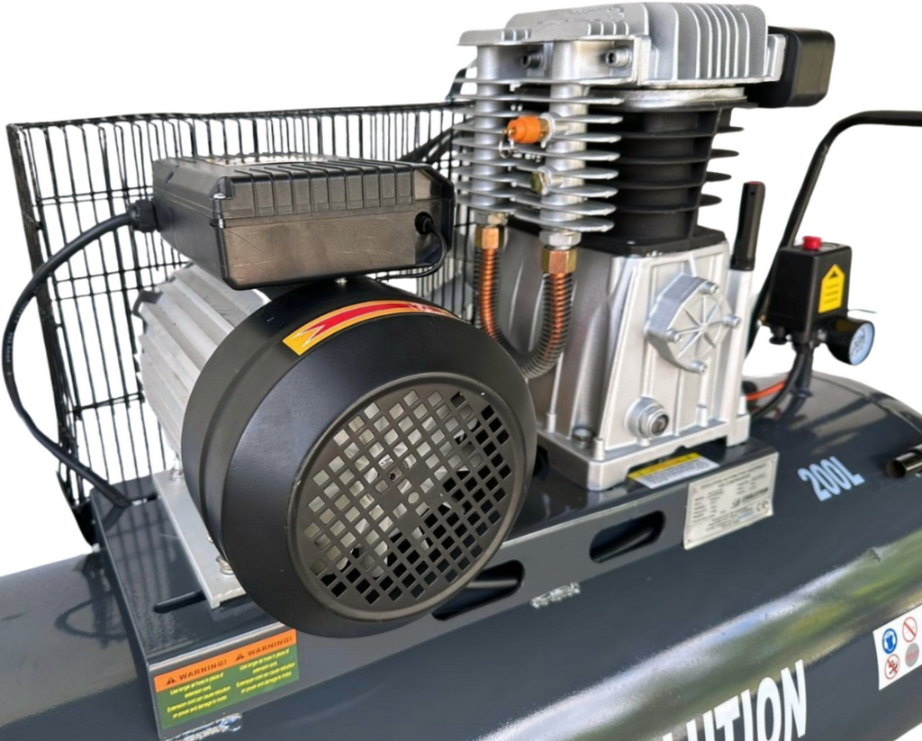 EVO-200PRO virzuļkompresors ar saspiestu gaisu 200l Evolution (230v)