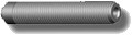 Vītņota vārpsta Tr40x4 mm, garums 190 mm ar skrūvi M10 CEMB / TIPTOP