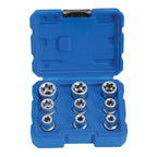 9 gab. uzgaļu komplekts 1/2" Star E Torx Star tips S-SE912