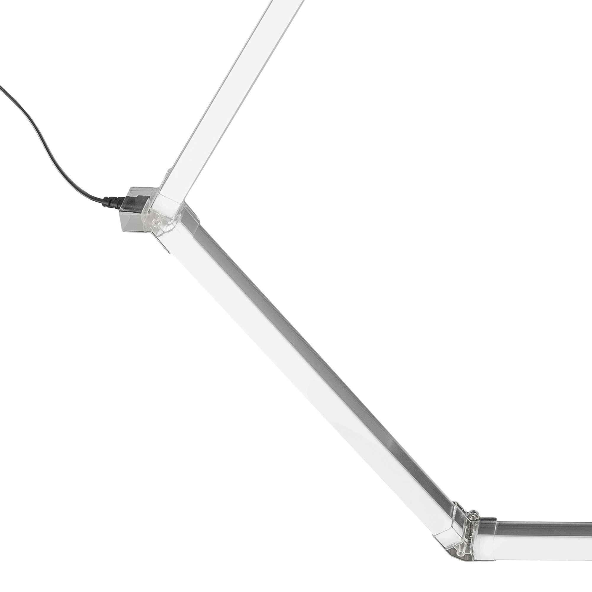 Sešstūra LED griestu lampu komplekts 615W 54805