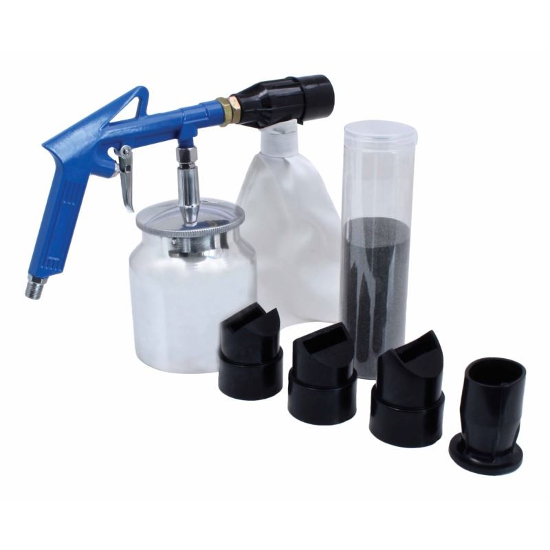 Pneimatiskā smilšu strūkla 850ml ar smiltīm S-SG6PS