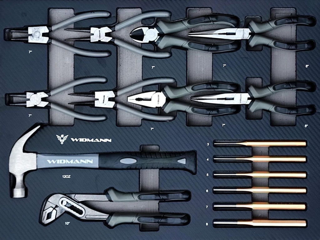 WIDMANN KOMPAKTI INSTRUMENTU RATIŅI – 7 ATVILKNES AR 6 PILNĪGIEM 263 GAB. WM-C2-6RE