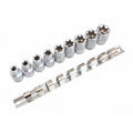 TORX-E uzgriežņu atslēgu komplekts ar montāžas sloksni, 9 gab., 954009-2