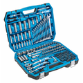 Instrumentu komplekts 1/4+3/8+1/2" + uzgriežņu atslēgas CrV Cr-Mo, 222 gab. HOEGERT HT1R444