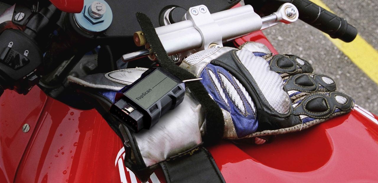 Bluetooth diagnostika motocikliem TOPSCAN MOTO