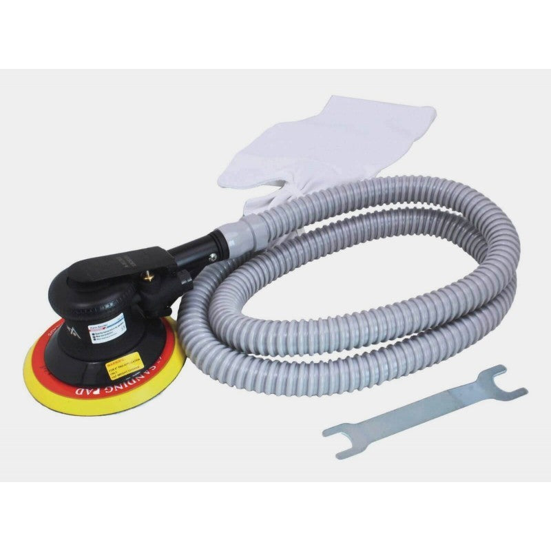 Pneimatiskā slīpmašīna 150 mm apaļa pamatne