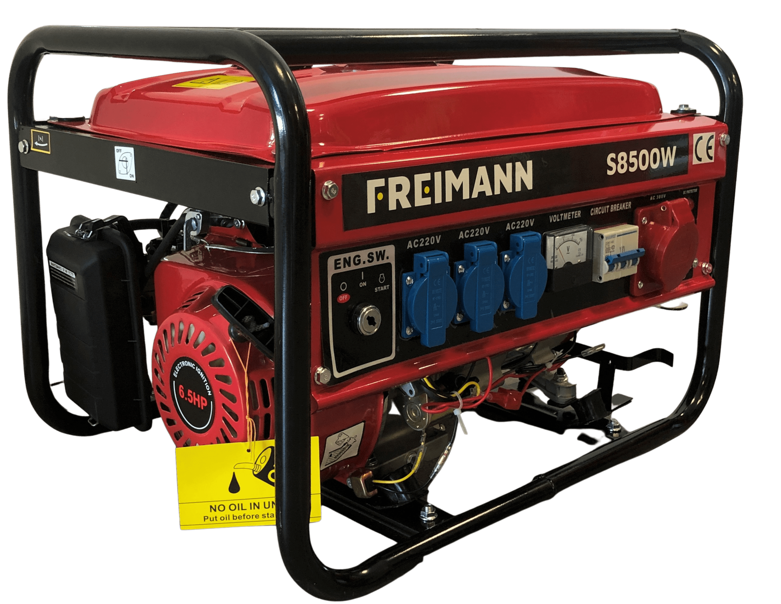 Benzīns generatorius Freimann S8500W