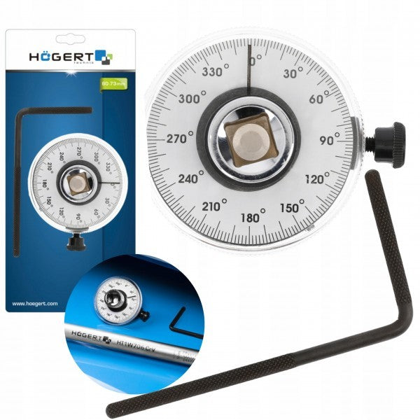 Leņķa mērīšanas instruments Hogert 1/2 8G421