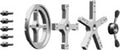 Kravas automašīnas riteņu savirzes komplekts / vārpsta Ø40mm / 19.5-22.5"