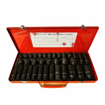 1/2" triecienuzgriežņu atslēgu komplekts, 35 gab. / 8-32 mm