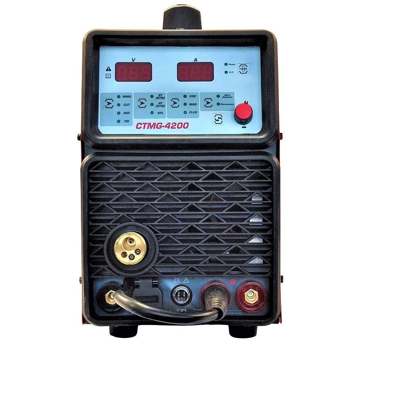 Griešanas-metināšanas iekārta 220V MIG/MAG/HF TIG/MMA 200A, PLASMA 40A
