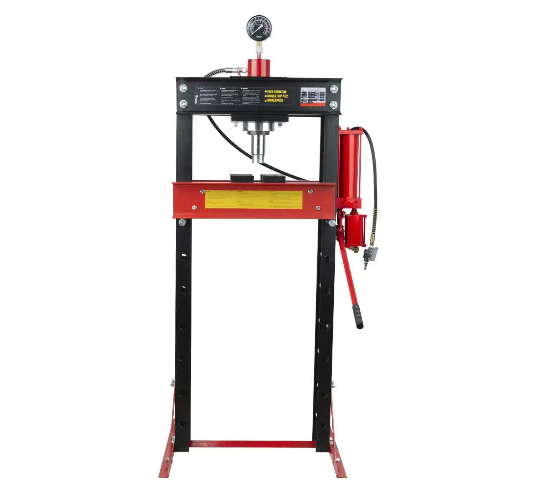 Pneimohidrauliskā prese 30 tonnas / 2 ātrumu sūknis H-380P