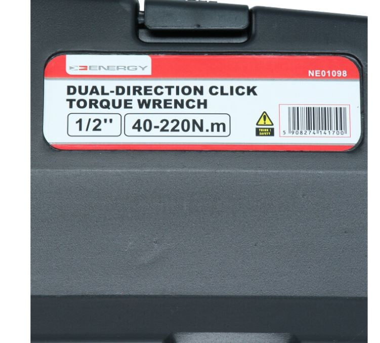 1/2 dinamometriskais atslēga 40–220 Nm NE01098