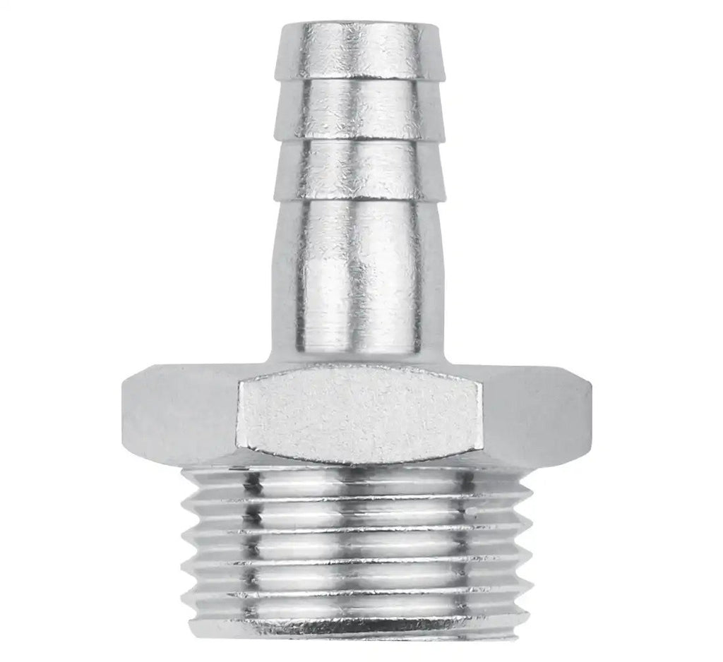05-00-86 RQS 9 mm šļūtenes savienotājs ar 1/2 collu ārējo vītni