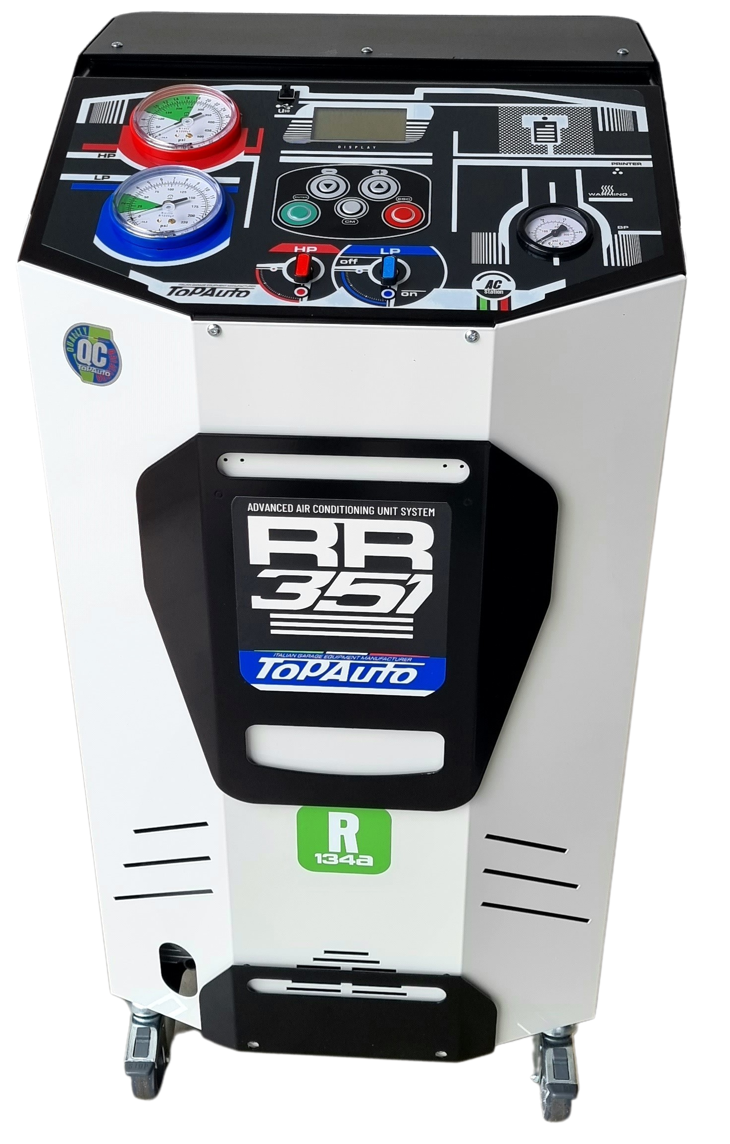 Automātiska gaisa kondicionieru uzpildes stacija RR351