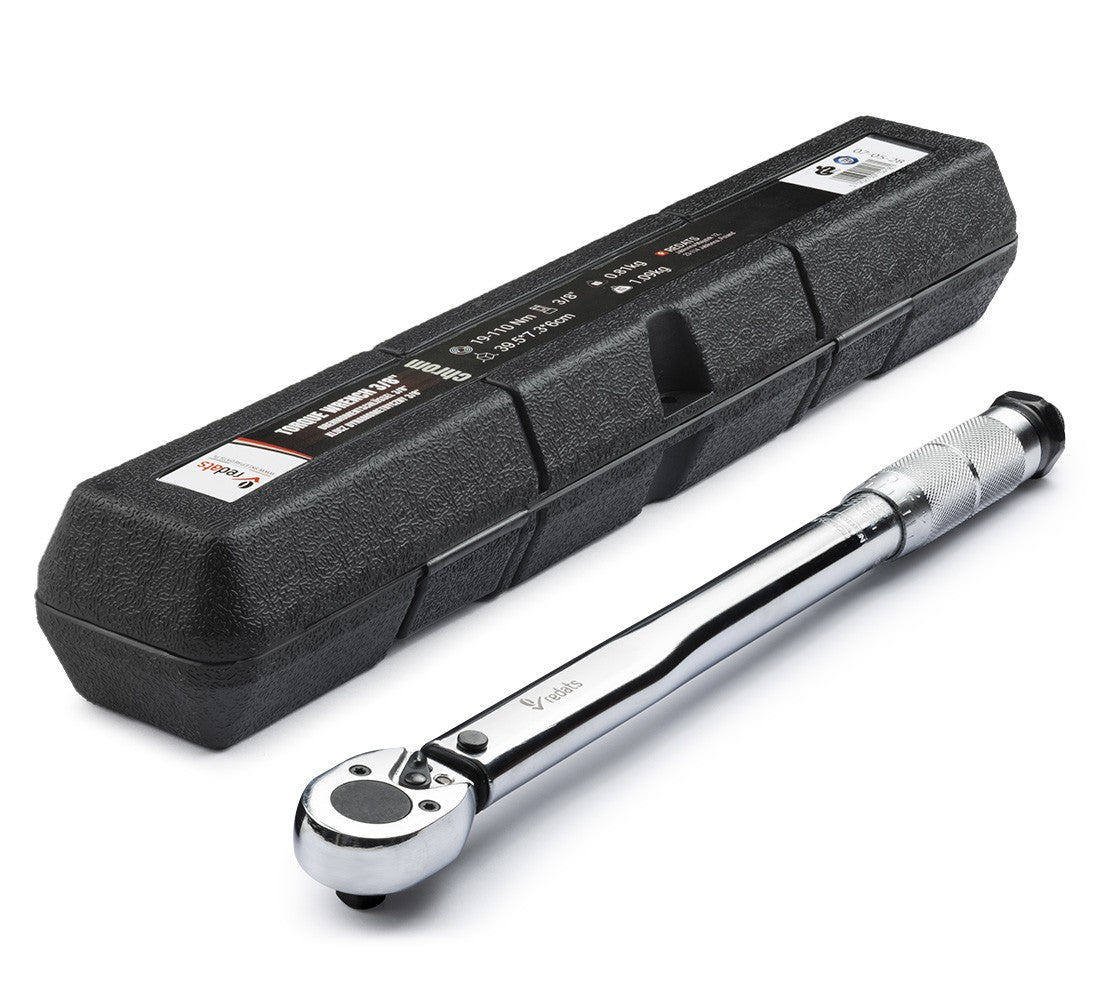 3/8 griezes momenta atslēga 19-110Nm / 360mm (hromēta) 07-05-28