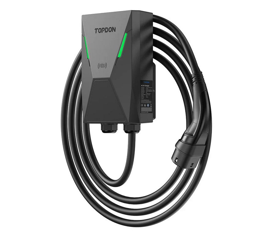 TD60610017 AC Mini EV uzlādes stacija ar 2. tipa kontaktligzdu 7kW (ar RFID), bez integrēta kabeļa